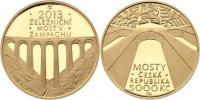 5000 Koruna (1/2 Unce) 2013 - Železniční most