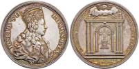 Oexlein - AR medaile na císařskou korunovaci 3.4.1764