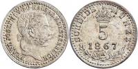 5 Krejcar 1867 A