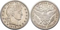 25 Cent 1915 - Barber