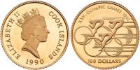 100 Dolar 1990 - LOH Barcelona 1992