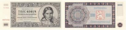 1000 Koruna 1945
