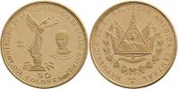 50 Colones 1971 - 150 let nezávislosti - Niké a José