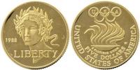 5 Dolar 1988 W - Olympijské hry