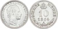 10 Krejcar 1864 A