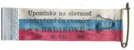 Olomouc - Upomínka na slavnost otevření čs. zvonice v Radíkově 19