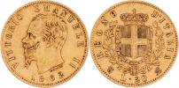 20 Lira 1862 T/BN