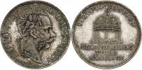Stříbrný žeton 1867