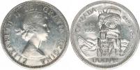 1 Dollar 1958 - Britská Kolumbie        KM 55   Ag 800   23