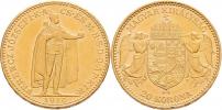 20 Koruna 1916 KB - původní ražba se znakem Bosny