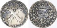 5 Sols (20 Liards) 1751 zn.lev