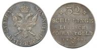 32 Shilling 1797 HDF     KM 199