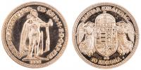 10 Koruna 1895 KB - replika - raženo pouze 115 ks