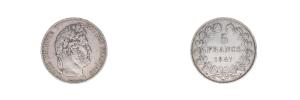 5 Frank 1847 A