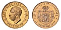 Upomínka na výstavu v Černovcích 1886 - poprsí zleva
