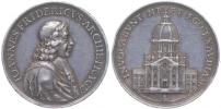 Nesign. -  na vysvěcení kostela Křižovníků s červenou hvězdou 1688