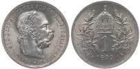 1 Koruna 1899 b.zn.