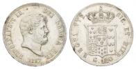 Ferdinando II of Borbone piastra Napoli 1857
