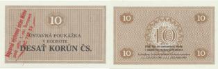 10 Korún 1981 - ústavná poukážka