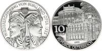 10 Euro 2005 - 50. výročí Vídeňské opery        KM 3125    kapsle