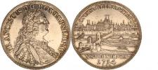 Tolar 1754 ICB - s portrétem Fr. Lotrinského / pohled na město Dav.2618b; KM 317 28