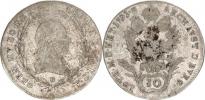 10 kr. 1791 H       "R"