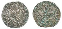 1/2 Batzen (2 Krejcar) 1577 s tit.Rudolfa II.