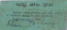 Rožňava (Rozsmyó) - 50 Krejcar 5.10.1860