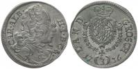 3 Krejcar 1736 - Landmünze