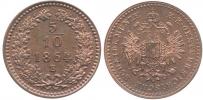 5/10 Krejcaru 1864 B