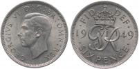6 Pence 1949