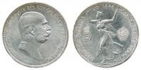 5 Koruna 1908 b.zn. - jubilejní_nep. rys.