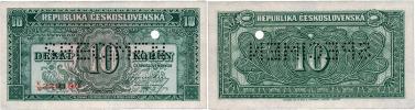 10 Koruna b.l.(1945)