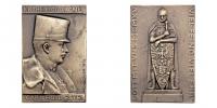 Weinberger - pamětní plaketa 1915 - poprsí zprava