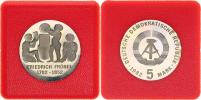 5 M 1982 - Friedrich Fröbel       KM 84     "R"  +certifikát