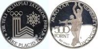 500 Forint 1980 BP - OH Lake Placid         KM 619     Ag 640  39