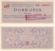 50 Kčs Darex (Dobropis), Razítko Státní banka československá, platnost do konce dubna 1953