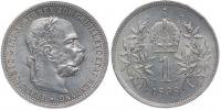 1 Koruna 1898 b.zn.