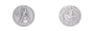M.Filová - medaile k 100.výročí založení České numismatické