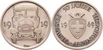 50 let Švýcarské autopošty 1919/1969 - historický