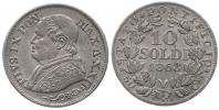 10 Soldi 1868 R - 22.rok pontifikátu