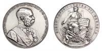 Tautenhayn - medaile na 50 let vlády 1898 -  poprsí