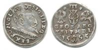 III groš 1595 Wilno            Kop. 3525