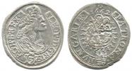 3 kr. 1662 KB      Hal.388 var.: LEOP:D:G.R.I.S.()A.G.H.B.REX. /