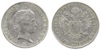 20 kr. 1839 B - orlice        "RR"_tém.