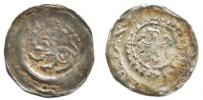 Fenik brakteátového typu (1220-1300)  Hásk. 39   "R"_nep.nedor.